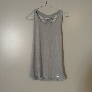 Nike Women's Light Gray Tank Top